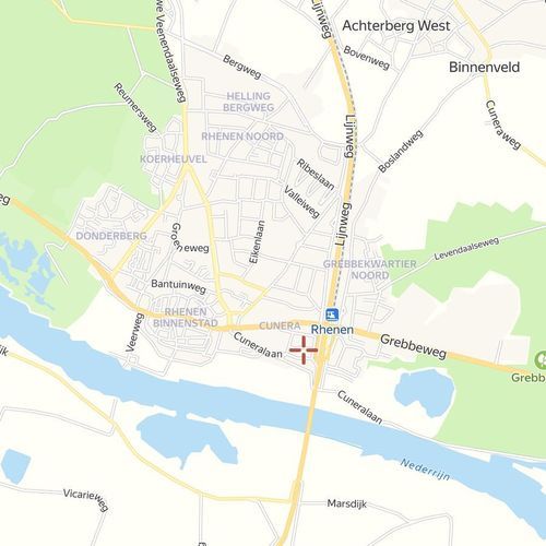 Losliggend dakleer op plat dak in Rhenen